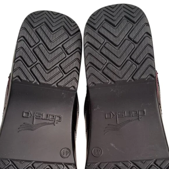 Dansko Women's Professional Work Nurse Clog Cordovan Cabrio Leather Size 41 - Picture 8 of 8